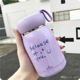 Stainless Steel Smoulder Insulated Tumblers High Capacity Portable Rabbit Water Bottle Literature Vacuum Cup Men And Women 17 5ynE1