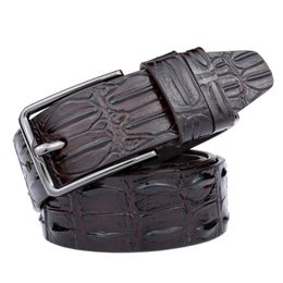 9 Colors Fashion Embossed Leather Belts Luxury Mens Cowboy Belts Casual Jeans Waist Strap America Western Classic Belts Width 3.8cm