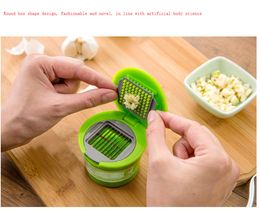 Practical convenient Home Kitchen Tool Kit Garlic Press Chopper Slicer high quality Hand Presser Garlic Grinder