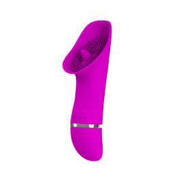 Pretty Love Licking Toy 30 Speed Clitoris Vibrators Clit Pussy Pump Silicone G-spot Vibrator Oral Sex Toys for Women Sex Product Y191214