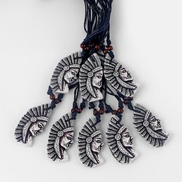 Lucky Plata Indio Elefante Collar//Gargantilla Cordón Ajustable De Cera Negra