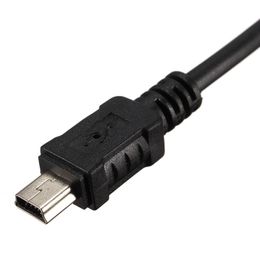 100 adet Dayanıklı USB 2.0 A Erkek Mini USB B 5 Pin + USB 2.0 A Erkek Veri Güç Y Splitter Kablo en düşük fiyat