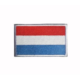 3D Luxembourg Flag Embroidery Patch Military Morale Patches Tactical Emblem Appliques Badges Embroidered Patches For Clothing