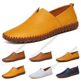 New hot Fashion 38-50 Eur new men's leather men's shoes Candy Colours overshoes British casual shoes free shipping Espadrilles Thirty-eight