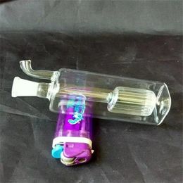 Rectangular filter water bottle Wholesale Glass Bongs Accessories, Glass Water Pipe Smoking, Free Shipping