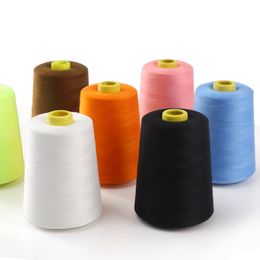 wholesale 8000 yard polyester sewing wearresistin machine embroidery thread multi Colour quality home textiles