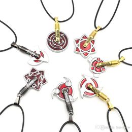 Anime Necklace Anime Cosplay Jewellery Leather Pendant Necklaces