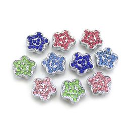 10PCS 8MM Crystal Rhinestone Slide Charms Fit for 8mm Wristband bracelet Belt Pet collar 5 styles can choose LSSC13-405233Q