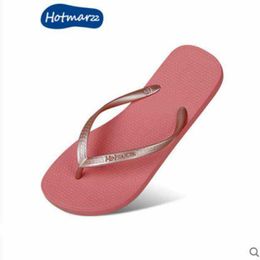 Flip-flop Pantofole estive blu indossano clip antiscivolo trascinano il bagno Coppia di sandali e pantofole da mare rosse da spiaggia Classe