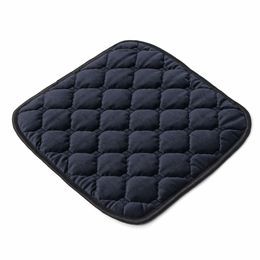 Electric Car Seat Heated Cushion Heater Pad Cover Down Feature Cotton with Switch 12V 24W - Coffee
