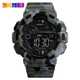 SKMEI 1472 Men Digital Watch Calendar Chronograph Outdoor Sports Watches Waterproof Male Wristwatch Relogio Masculino