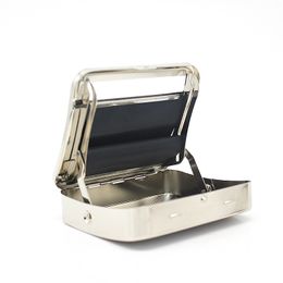 New Metal Rolling Machine Cigarette Roller Box Machine For 70mm Paper Tobacco Storage Case Free Shipping