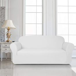 -Subrtex 1 peça Knit Jacquard Stretch Sofa Slipcovers capas de sofá