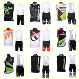 MERIDA team Cycling Sleeveless jersey Vest bib shorts sets Summer Clothes Bike Wear Breathable Quick Dry Hot New U81913