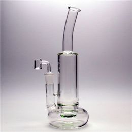 11in Height turbine cylone percolater water pipe "smokenado" Glass Bong Glass Pipes Hookah with a 18mm clear bowl included & 1 Quartz banger