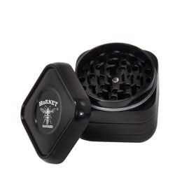 RICH DOG Cube Style Metal Herb Grinder with Tobacco Container Spice MiGrass Grinders Crusher Machine Smoking Accessories