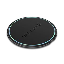 Qi Wireless Charger 10W Fast Wireless Charging Pad For iPhone X XS MAX XR 8 Plus Samsung S9/S9+ S8 Note 9 8 Charging Dock