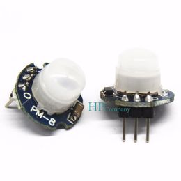 Freeshipping 5PCS mini human body sensor PIR Infrared Module Module pyroelectric infrared sensor probe PM-8