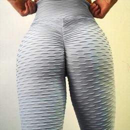 Vendita calda Pantaloni da yoga sexy Leggings sportivi Vita alta Push Up Fitness Slim Gym Collant da corsa Pantaloni sportivi da allenamento neri Leggings da yoga Multi