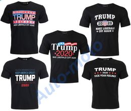 5 Styles Men Donald PresidentT Shirt S-3XL Homme O-Neck Short Sleeve Shirts Pro Trump 2020 T-Shirt cotton short sleeve printed T-shirt