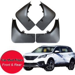 Tommia For Peugeot 5008 2012-2018 Car Mud Flaps Splash Guard Mudguard Mudflaps 4pcs ABS Front & Rear Fender