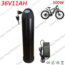 Powerful Electric Vehicle Electric Bike Wheel Motor for Bike Battery 36V 11AH Water Bottle Lithium ion Battery With 2A Charger.