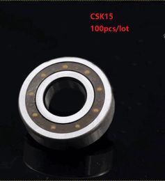 100pcs/lot CSK15 15mm One Way Clutch Bearing Without keyway 15x35x11mm High Quality Backstop Bearings 15*35*11mm