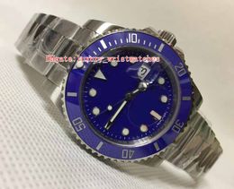 Topselling High Quality Watch 40mm 116619 116619LB Blue Ceramic Bezel Stainless Steel Asia 2813 Movement Mechanical Automatic Mens Watches