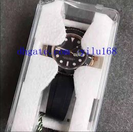 Mens Selling Best Ceramic Bezel Cal.3135 ETA AR Factory Rose Gold 116655 Watches Oysterflex Rubber 126655 Dive Wristwatches