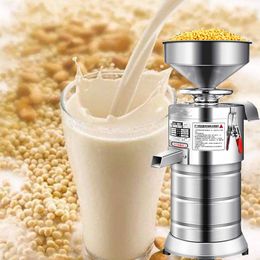 NEW Electric Multifunctional Commercial Soymilk Maker Stainless Steel Soybean Pulping Machine Soy Bean Grinding Milk Machine for sell