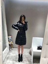 Giacca invernale da donna Giacca lunga da donna con cappuccio Modello slim Giacca in piuma d oca Cappotto caldo Cappotto lungo Femme 94 Giacca invernale da donna Giacca lunga da donna con cappuccio Modello slim Giacca in piuma d oca Cappotto caldo Cappotto lungo Femme 94