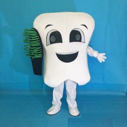 2018 Hot new tooth mascot costume party costumes fancy dental care character mascot dress amusement park