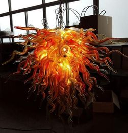 Lamp Hand Blown Murano Glass Chandeliers LED light Source Art Chandelier and Pendant Lamps