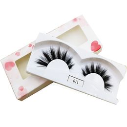 New Valentine's Day 3D False Eyelashes Sexy Natural Long Eyelash Eye Lashes Extension Eye Makeup Tools