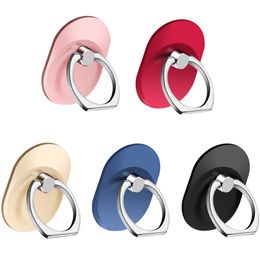 Finger Ring cell Phone Ring Holder Bracket Metal Lazy Ring Buckle Mobile Phone Bracket 360 Degree Stand Holder For universal mobile