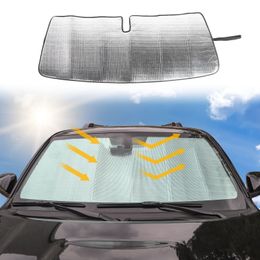 Insulation Aluminium Foil Car Front Windshield Sun Visor For Toyota 4Runner / Super 2017+ Car Interior Accessories