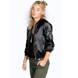 017 Winter Flight army green bomber jacket women jacket and womens coat clothes bomber ladies