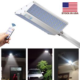 Solar Lights Outdoor 96 LED 3 Modes Motion Sensor Solar Wall Light with Remote Controller Waterproof Security Lamp for Street Garden Yard