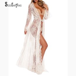 lace beach dress robe de plage plus size swimwear bathing suit cover ups beach coverups for women swim cover up tunic