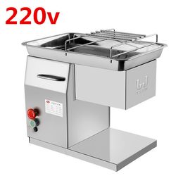 Wholesale - Free shipping 220V QX meat slicer, QX meat cutting machine, meat cutter, Widely used in the restaurant