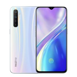 Original Oppo Realme X2 4G LTE Cell Phone 8GB RAM 128GB 256GB ROM Snapdragon 730G Octa Core 64MP NFC Android 6.4" AMOLED Full Screen Fingerprint ID Face Smart Mobile Phone