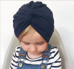 New European and American fashionable headwear cotton children cross Indian headgear baby headgear WL672