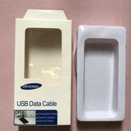 Empty Retail Display Paper Box For 1M 2M 6FT Android Micro Charger Cable Data Line Package Packaging Boxes