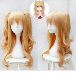 Citrus Yuzu Aihara Mei Aihara purple Gold Black Long Curly Anime Cosplay Wig