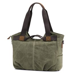 HBP Handbags ladies bags one shoulder diagonal retro casual literary high quality canvas bag trend green