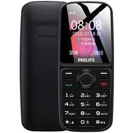 Original Philips E109 4G LTE Cell Phone 32M RAM 32M ROM MT6261D Android 1000mAh Smart Mobile Phone For Parents Older Children Kids