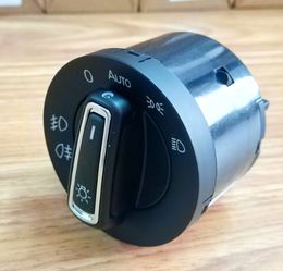 New Version Headlight Switch Built-in Auto Light Sensor For VW Golf 6 MK5 MK6 Jetta 5 MK5 Tiguan Passat B6 Touran