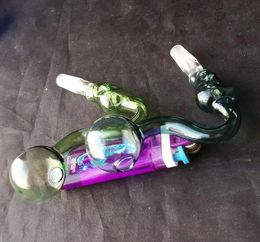 New bones bent pot , Wholesale Glass Bongs Accessories, Glass Water Pipe Smoking, Free Shipping