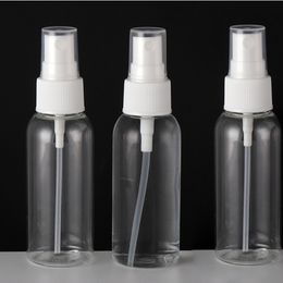 50ml PET Spray Bottles Plastic Pump Sprayer Vial for Perfume Cosmetics Water E Liquid Free Shipping