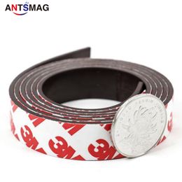 2 Meters 15x2 mm self Adhesive Flexible Magnetic Strip Rubber Magnet Tape width 15mm thickness 2mm